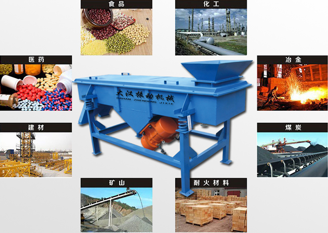 1030直線振動篩適用行業 1030直線振動篩適用行業