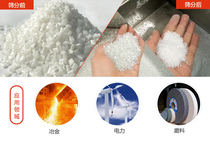 多用于:冶金行業(yè),磨料陶瓷行業(yè),行業(yè)等